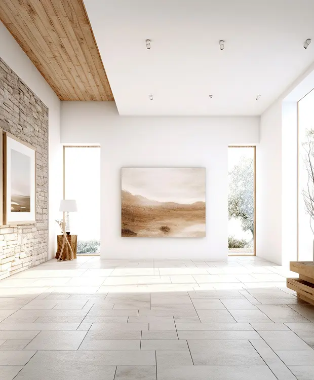 Tile flooring