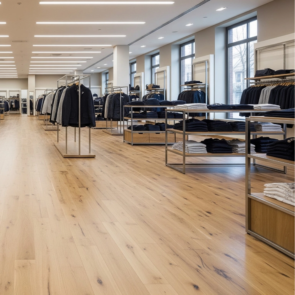 Commercial hardwood