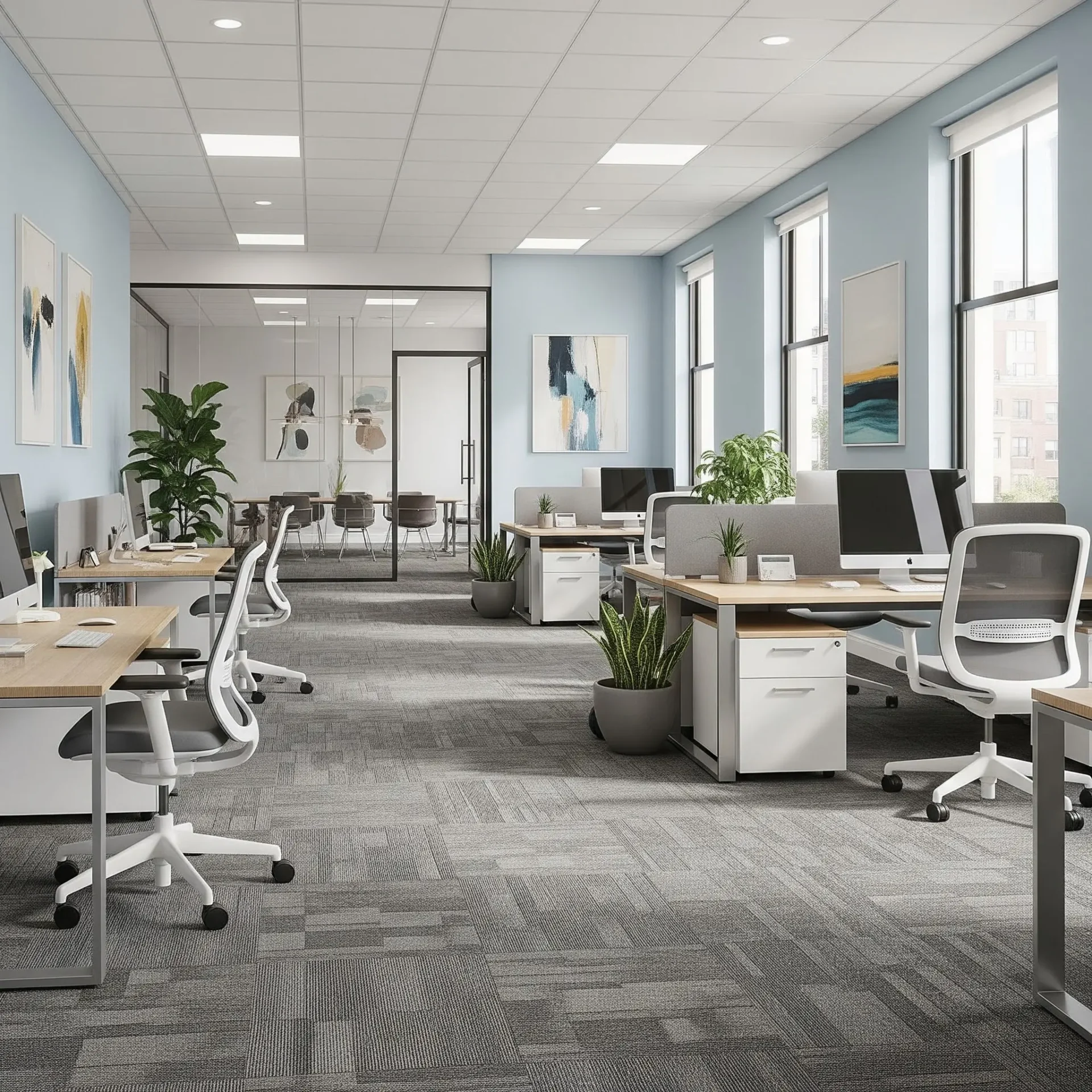 Commercial carpet