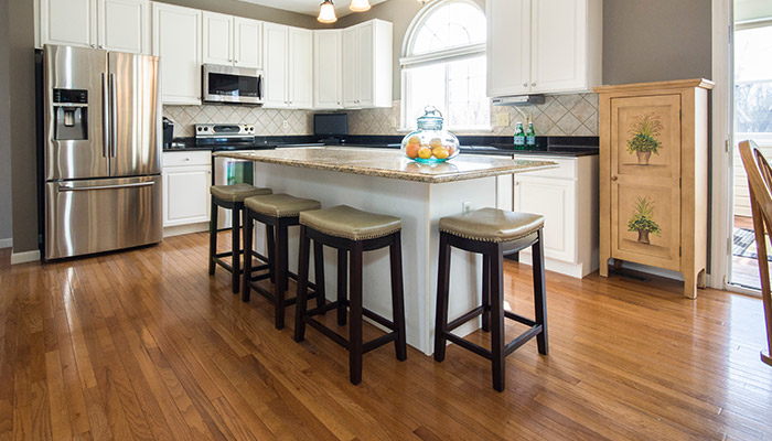 Hardwood in kitchens