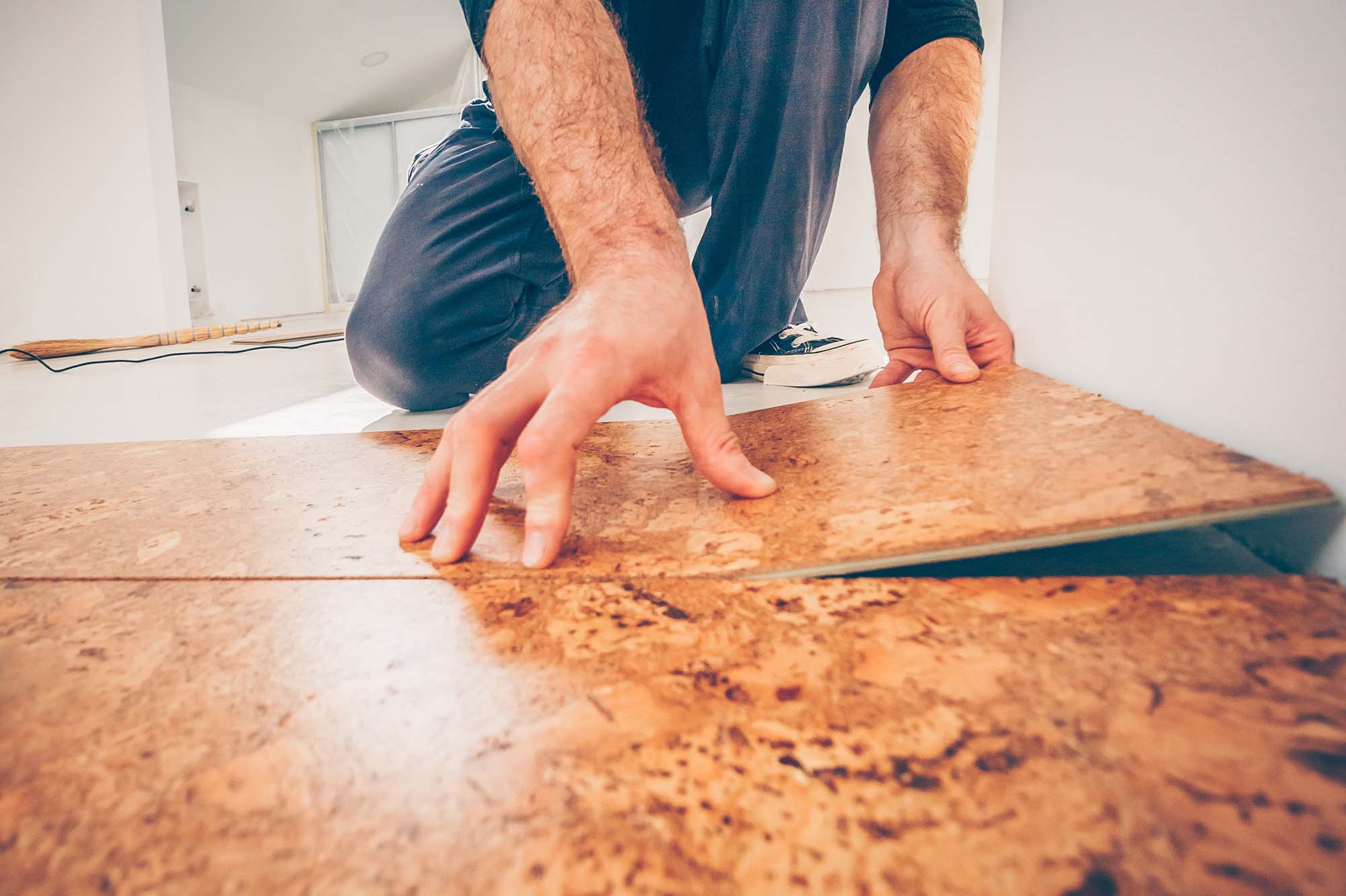 can you put vinyl flooring over carpet