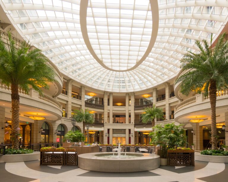 Mall flooring design