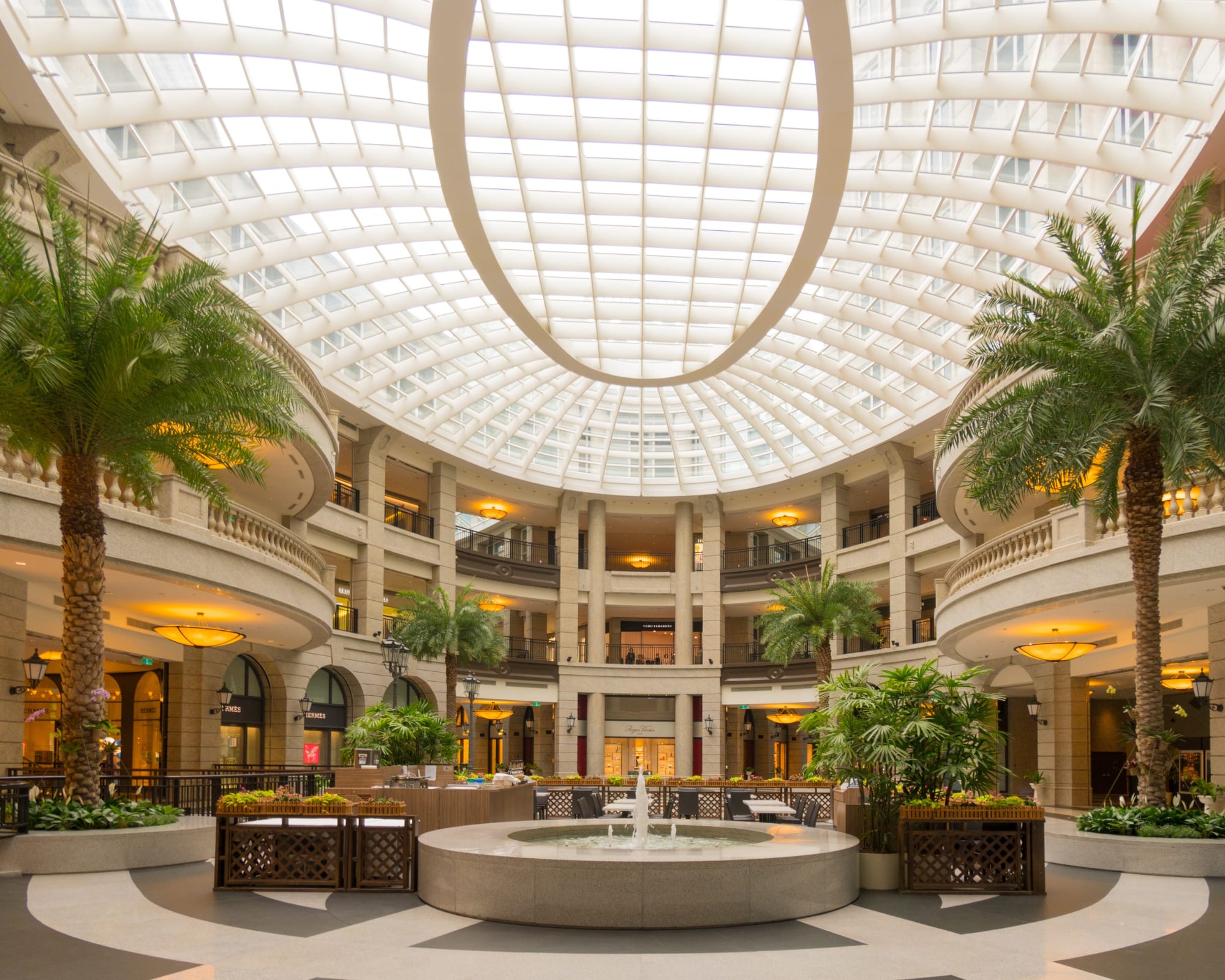 Mall flooring design